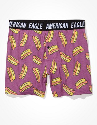 Мужские брюки American Eagle AEO Hot Dog Ultra Soft Boxer Short — фото 3