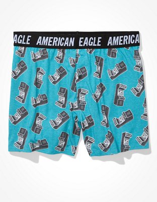 Мужские брюки American Eagle AEO Arcade Ultra Soft Boxer Short — фото 3
