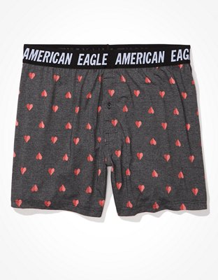 Мужские брюки American Eagle AEO Hearts Ultra Soft Boxer Short — фото 3