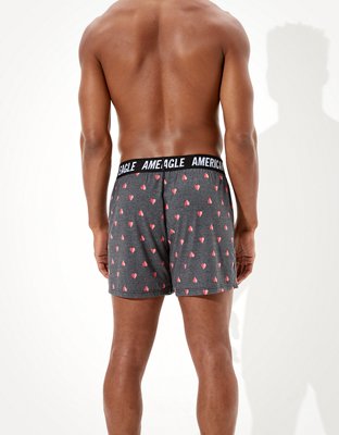 Мужские брюки American Eagle AEO Hearts Ultra Soft Boxer Short — фото 2