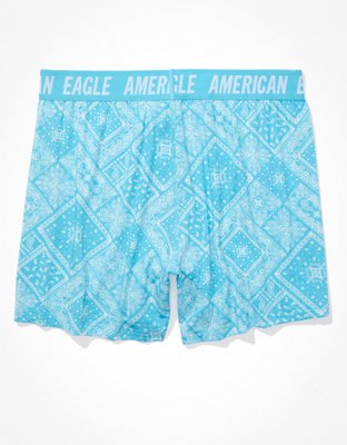 Мужские брюки American Eagle AEO Bandana Ultra Soft Boxer Short — фото 3