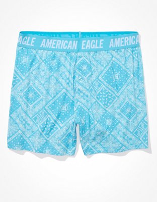 Мужские брюки American Eagle AEO Bandana Ultra Soft Boxer Short — фото 2