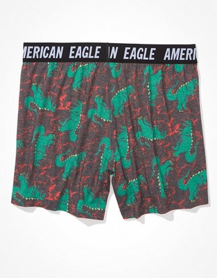 Мужские брюки American Eagle AEO T-Rex Ultra Soft Boxer Short — фото 4