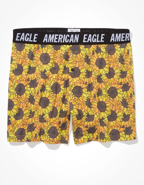 AEO Sunflowers Ultra Soft Boxer Short