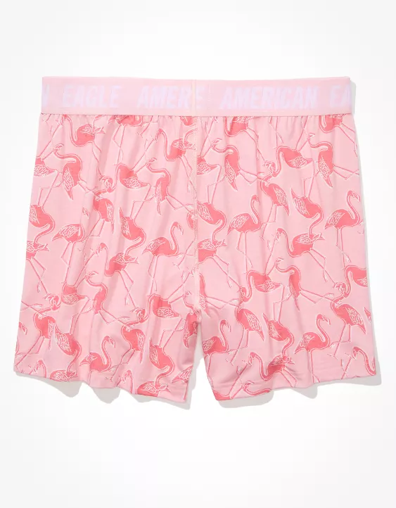 AEO Flamingo Ultra Soft Boxer Short