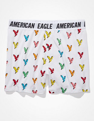 Мужские брюки American Eagle AEO Shadow Eagle Ultra Soft Boxer Short — фото 3