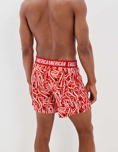 AEO Candy Canes Ultra Soft Boxer Short
