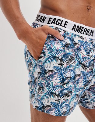 AEO Palm Trees Ultra Soft Pocket Boxer Short