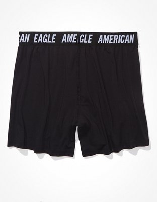 Мужские брюки American Eagle AEO Ultra Soft Boxer Short — фото 4