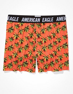 Мужские брюки American Eagle AEO Palms Ultra Soft Boxer Short — фото 3
