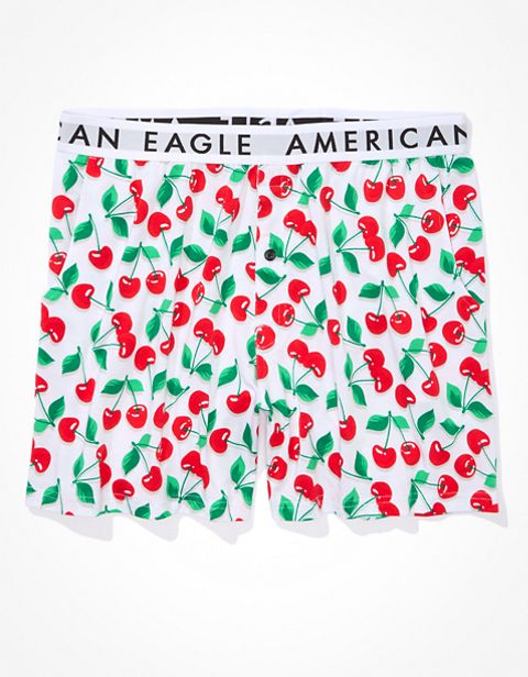 Мужские брюки American Eagle AEO Cherries Soft Pocket Boxer Short
