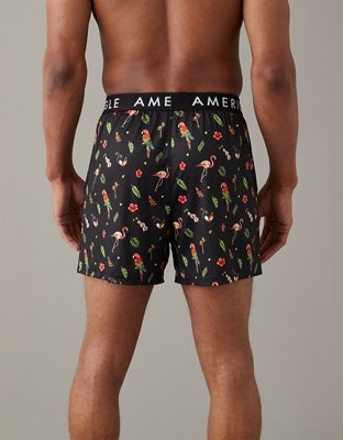 AEO Tropical Birds Ultra Soft Pocket Boxer Short
