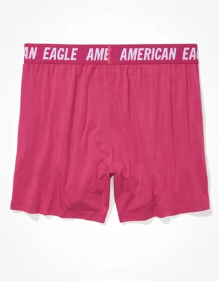 AEO Solid Ultra Soft Pocket Boxer Short