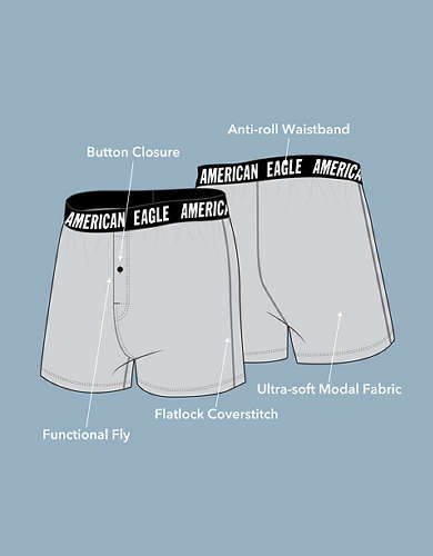 AEO Foodie Ultra Soft Boxer Short 3-Pack