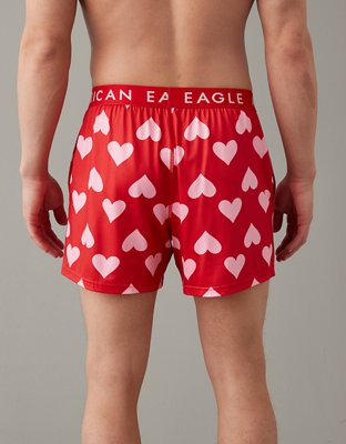 AEO Valentine Hearts Ultra Soft Pocket Boxer Short