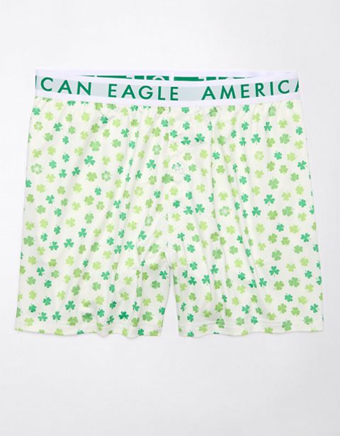 Мужские брюки American Eagle AEO Clovers Ultra Soft Pocket Boxer Short