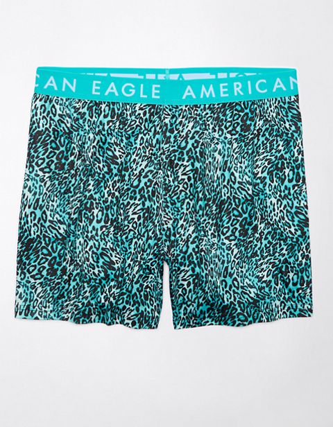 Мужские брюки American Eagle AEO Cheetah Ultra Soft Pocket Boxer Short