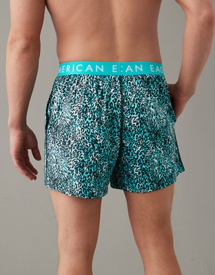 AEO Plaid Ultra Soft Lounge Boxer Short