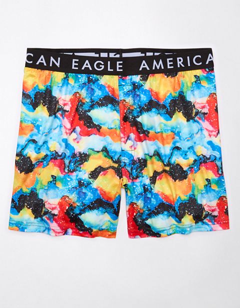 Мужские брюки American Eagle AEO Watercolors Ultra Soft Pocket Boxer Short