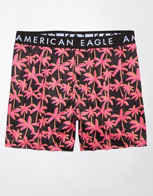 Buy AMERICAN EAGLE OUTFITTERS Men Maroon Printed Boxer Briefs 5270 - Briefs  for Men 8391563