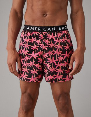 AEO Snake Skin Satin Pocket Boxer Short