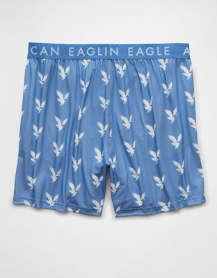 Мужские брюки American Eagle AEO Men's Eagle Ultra Soft Pocket Boxer Short — фото 4