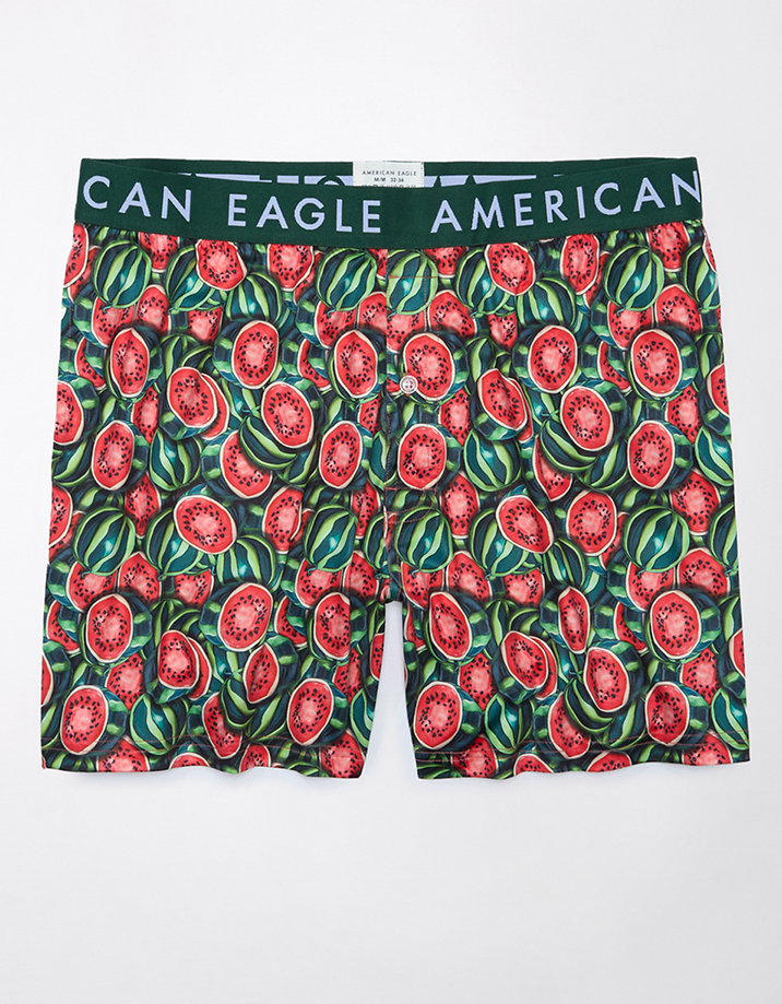 AEO Watermelons Ultra Soft Pocket Boxer Short