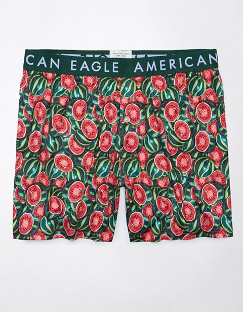 Мужские брюки American Eagle AEO Watermelons Ultra Soft Pocket Boxer Short