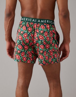 AEO Men's Watermelons Ultra Soft Pocket Boxer Short