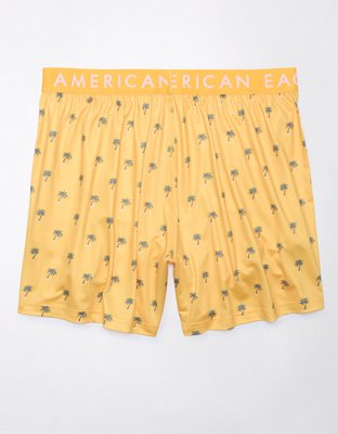 AEO Palm Trees Ultra Soft Pocket Boxer Short