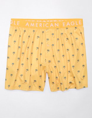 AEO Palm Trees Ultra Soft Pocket Boxer Short