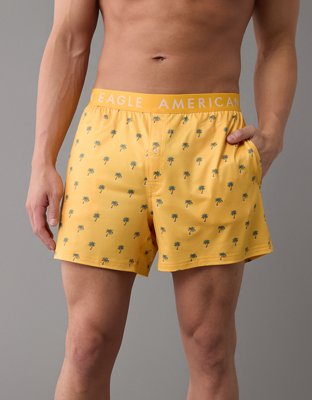 AEO Palm Trees Ultra Soft Pocket Boxer Short