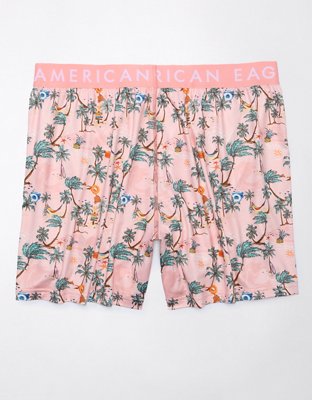 AEO Men's Tropical Ultra Soft Pocket Boxer Short