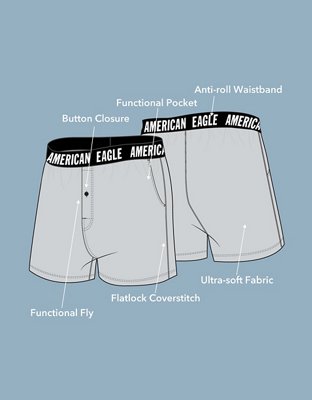 AEO Galaxy Ultra Soft Pocket Boxer Short