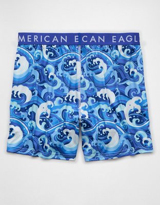 Мужские брюки American Eagle AEO Men's Waves Ultra Soft Pocket Boxer Short — фото 4