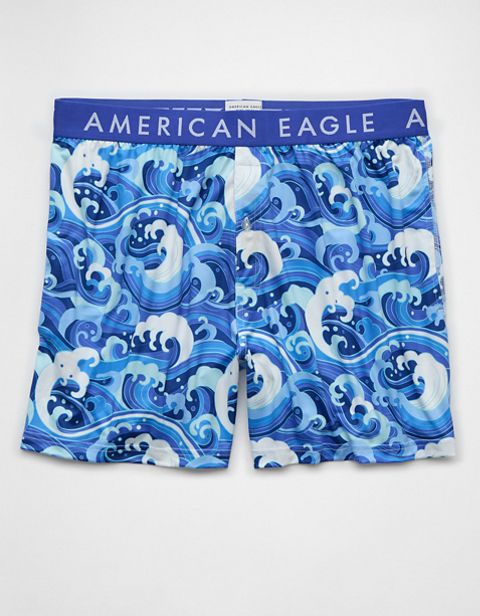 Мужские брюки American Eagle AEO Waves Ultra Soft Pocket Boxer Short