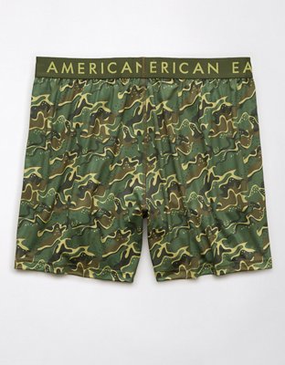 AEO Camo Ultra Soft Pocket Boxer Short