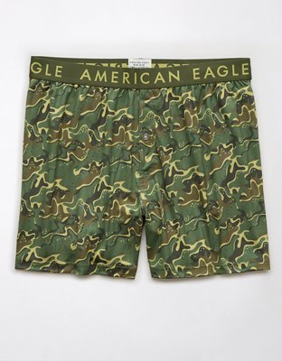 AEO Camo Ultra Soft Pocket Boxer Short