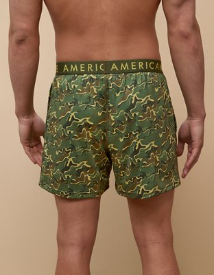 AEO Camo Ultra Soft Pocket Boxer Short