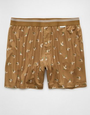 AEO Mens Ducks Ultra Soft Pocket Boxer Short