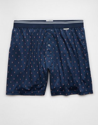 AEO Men's Paisley Ultra Soft Pocket Boxer Short