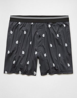AEO Mens Penguins Ultra Soft Pocket Boxer Short