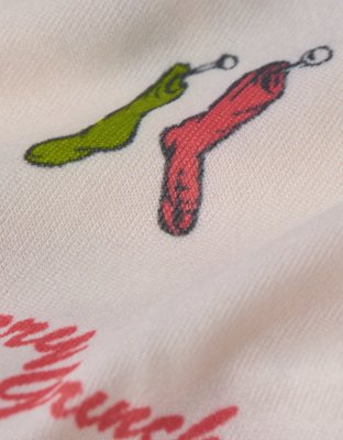 Мужские брюки American Eagle AEO Men's Grinch Christmas Ultra Soft Pocket Boxer Short — фото 2