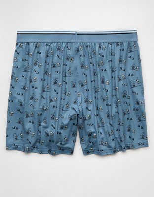 AEO Men's Snoopy Christmas Ultra Soft Pocket Boxer Short