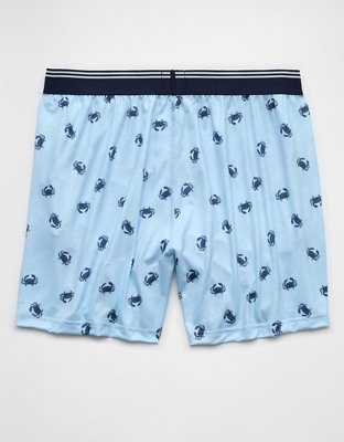 AEO Men's Crabs Ultra Soft Pocket Boxer Short