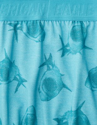 Мужские брюки American Eagle AEO Shark Ultra Soft Boxer Short — фото 3