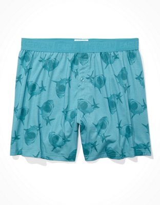 Мужские брюки American Eagle AEO Shark Ultra Soft Boxer Short — фото 2