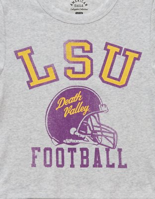 AE LSU Tigers Graphic Cropped Baby Tee
