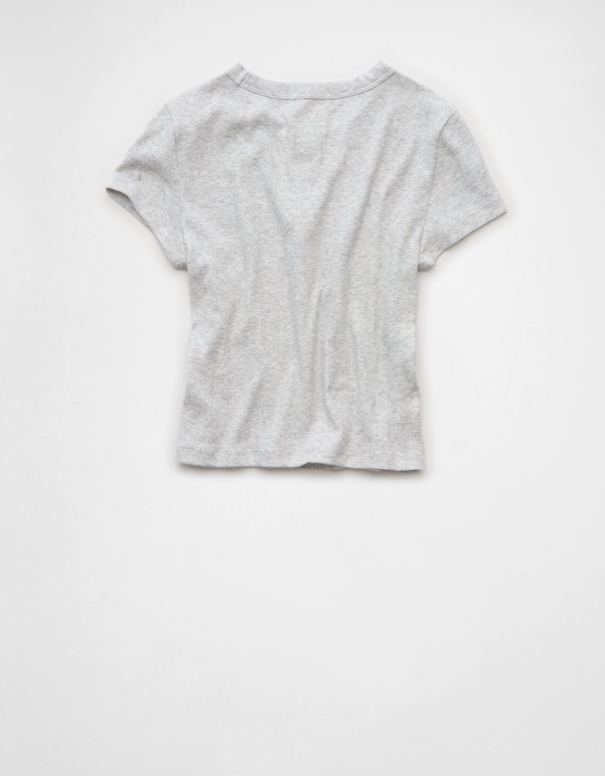 AE Wisconsin Badgers Graphic Cropped Baby Tee - image 4
