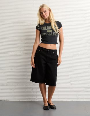 AE Colorado Buffaloes Graphic Cropped Baby Tee